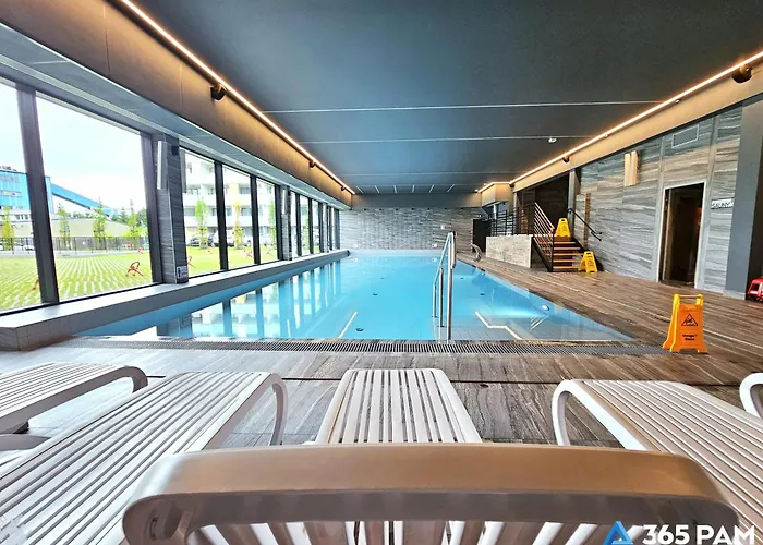365Pam - Apartament Alabaster - Basen, Sauna, Jacuzzi, Silownia, Restauracja